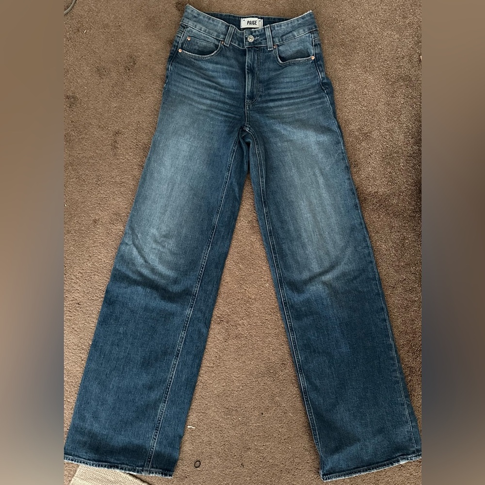 Paige Sasha HW Jean in Stefania Distressed - 25